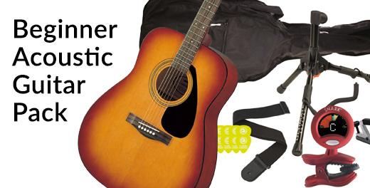 Beginner Acoustic Guitar Pack - Click here...